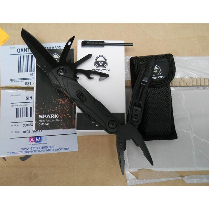 ROXON FOLDING KNIFE MULTI TOOLS EDC CHAMPING SUVIVAL TOOL SERBA GUNA