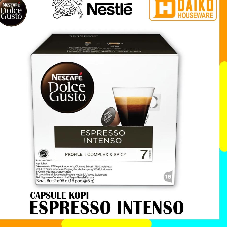 

♡ Capsule NDG Nescafe Dolce Gusto Espresso Intenso 1 Box Original Nestle ❇