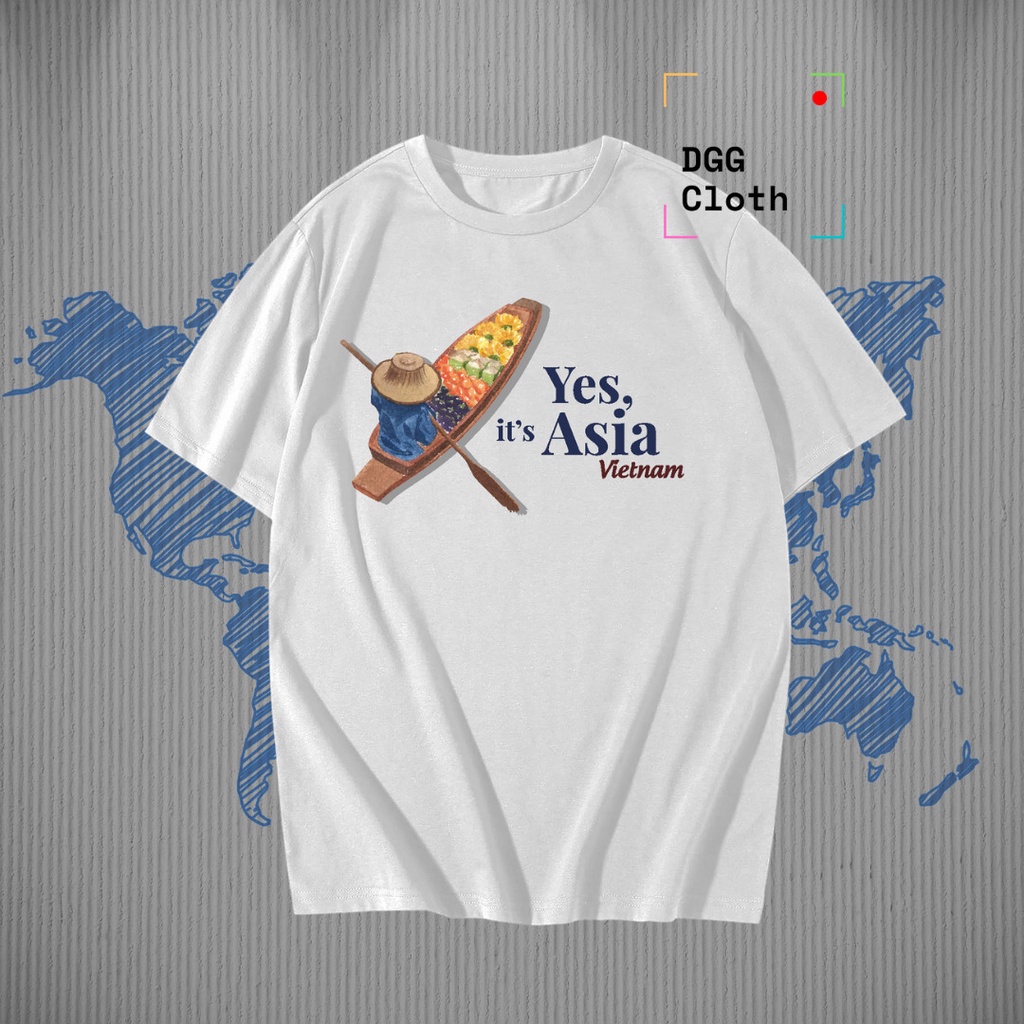 Kaos I love Vietnam , Baju Oleh Oleh Vietnam Kaos Negara type 14