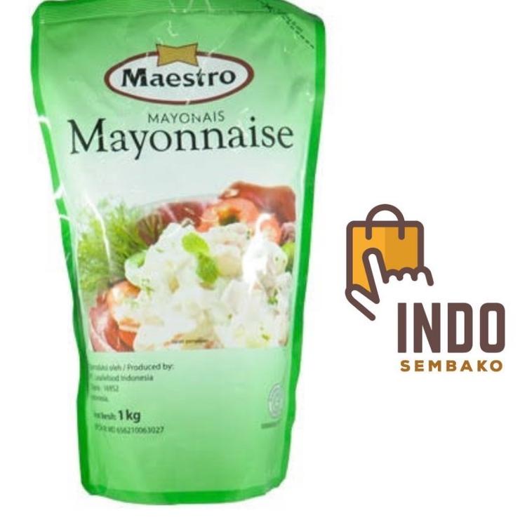 

Stok terbaru mayonnaise maestro 1kg pouch / Saus Mayo Maestro 1kg / Mayonnaise mayonais