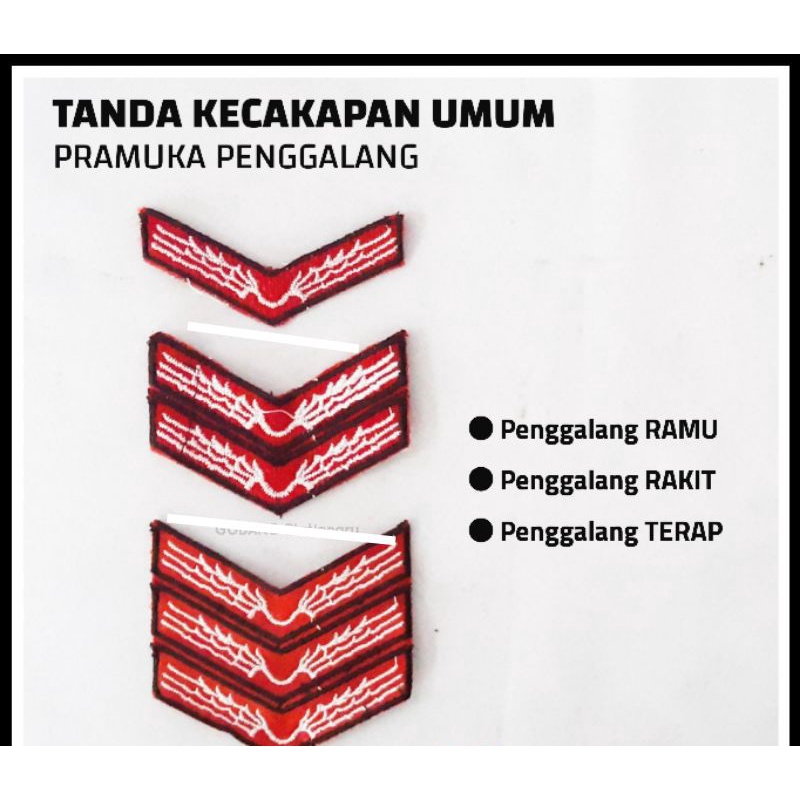 tku ramu rakit terap / tanda kecakapan umum /bed bordir