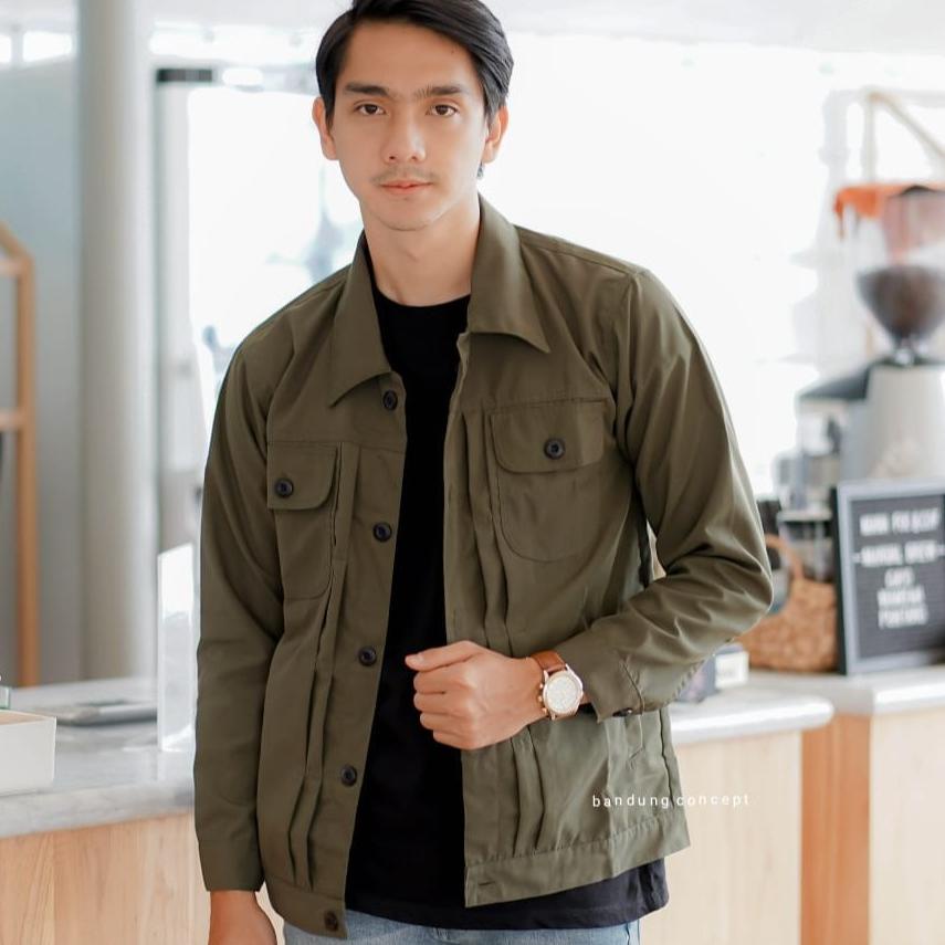 ♙ MVP - Rex Jaket - Jaket Semi Parka Pria ☇