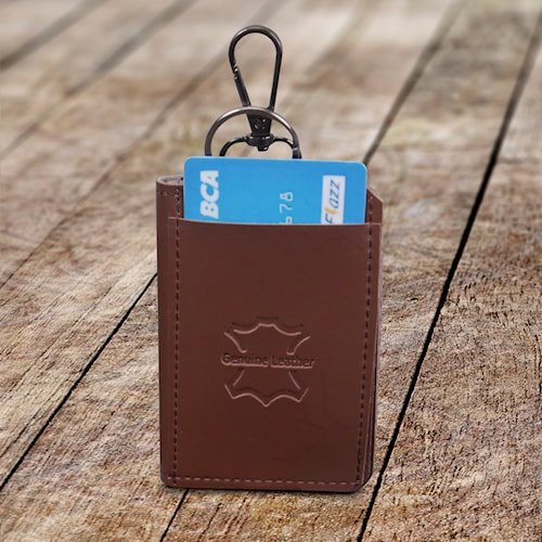 Tas Pinggang  Kulit Sapi Asli Handphone Waistbag Tas HP P008 Pinggang Kulit Sapi Asli