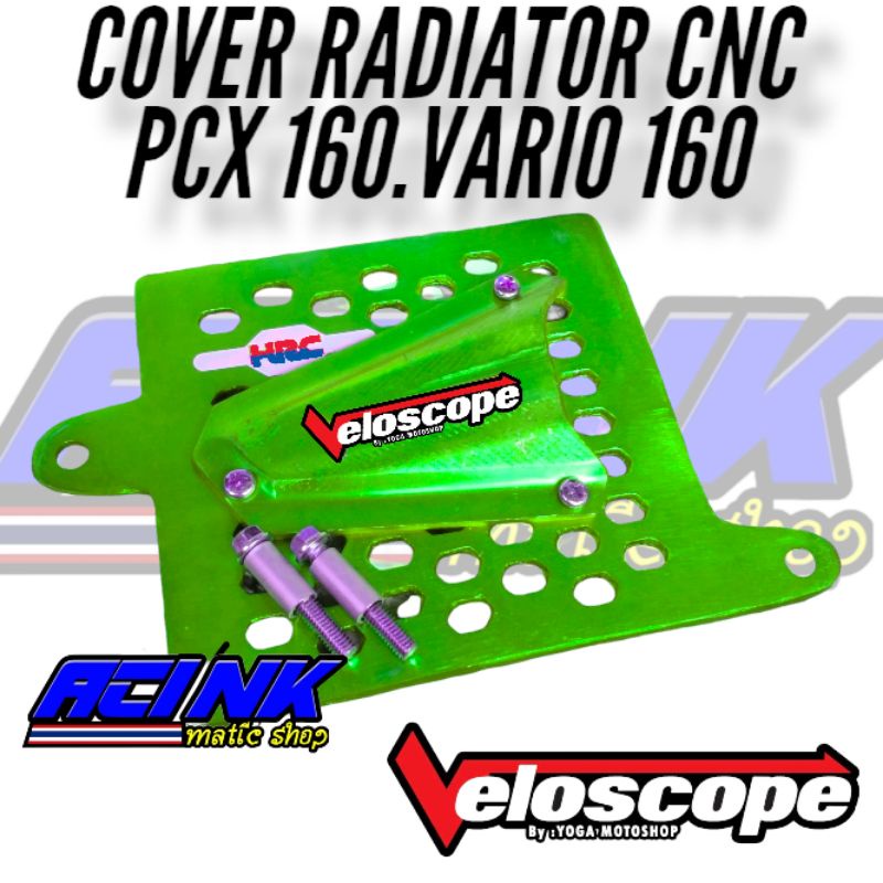 COVER RADIATOR HRC VARIO PCX 160 NEW / TUTUP COVER RADIATOR HRC PCX 160 NEW