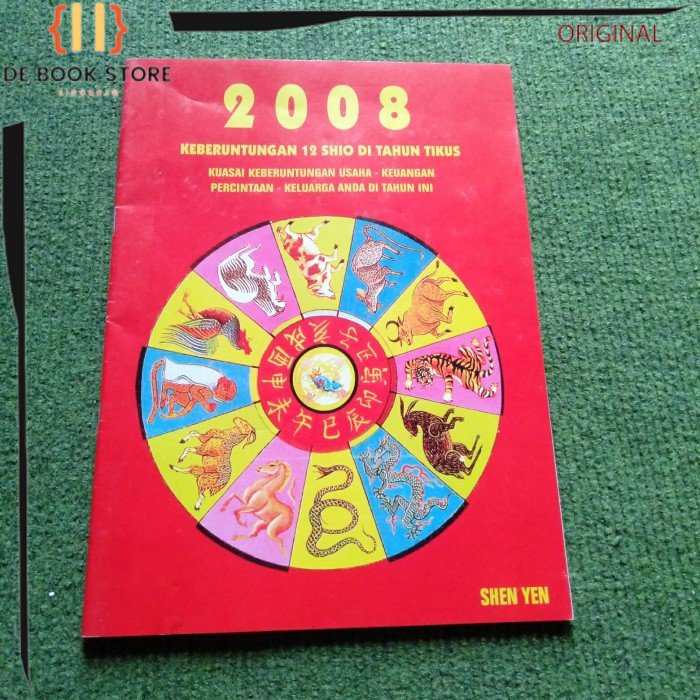 ORIGINAL - buku keberuntungan 12 shio di tahun tikus Shien yen
