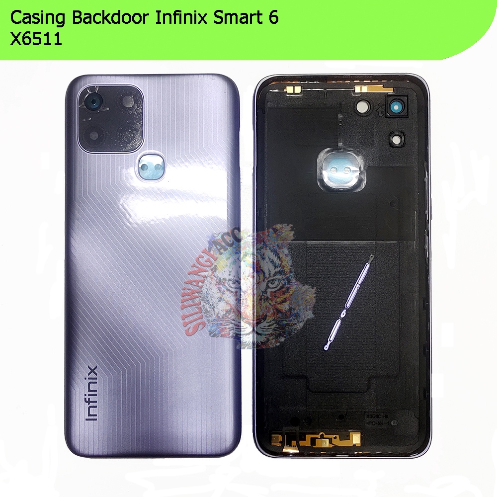 Backdoor Casing Infinix Smart 6 X6511B X6511 X6511E
