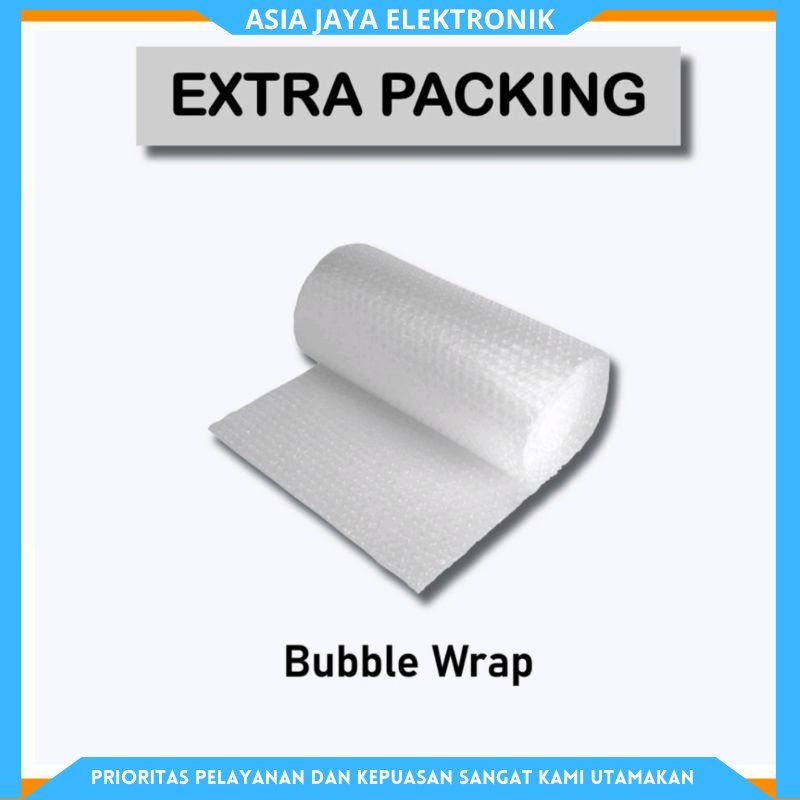 Ekstra Bubble wrap Tambahan Plastik Pelindung Pengaman Barang Xtra Bubblewrap Aman