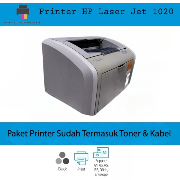 Printer Laser Jet HP Laser Jet 1020 Siap Pakai