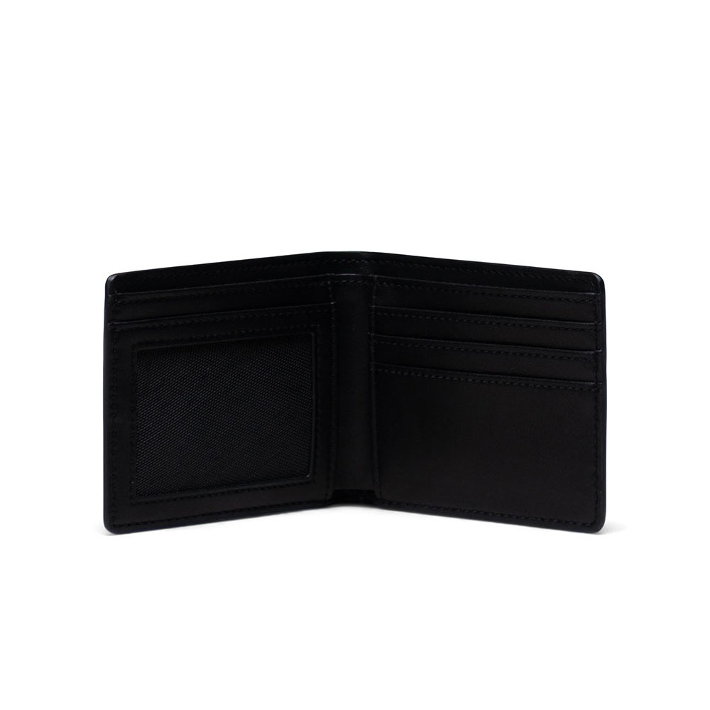 Herschel Os Hank Wallet Leather Wallet Black