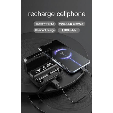 (NC) Panzy M29 Pro Bluetooth Earphone Wireless TWS Gaming Music Mode Earbuds