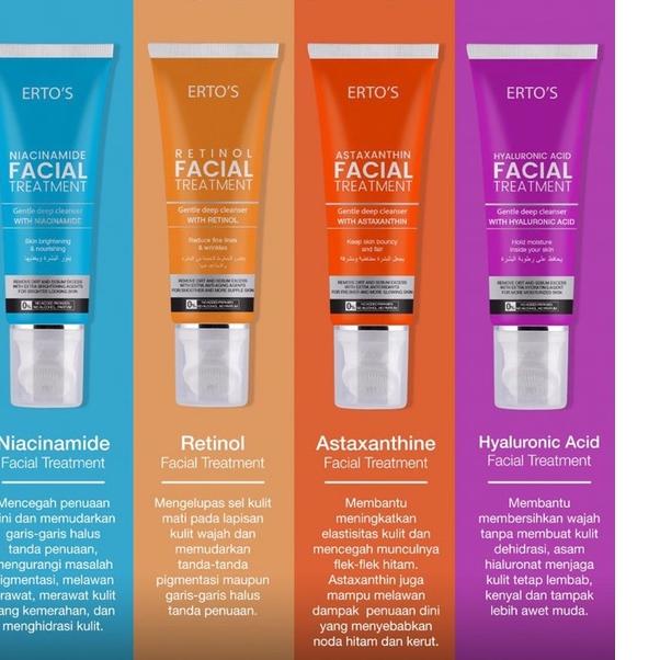 ☂ ERTOS FACIAL TREATMENT NIACINAMIDE/ RETINOL/ ASTAXANTHINE/ HYALURONIC ❁