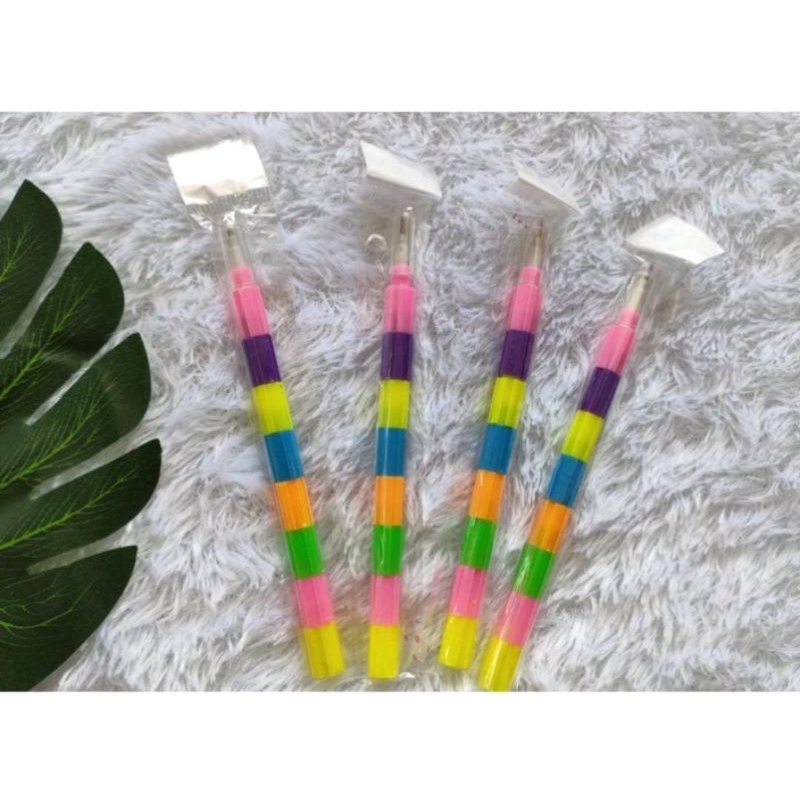 

[ ALAT TULIS ] Pensil Susun Rainbow || Pensil Isi Susun || Pensil Sekolah