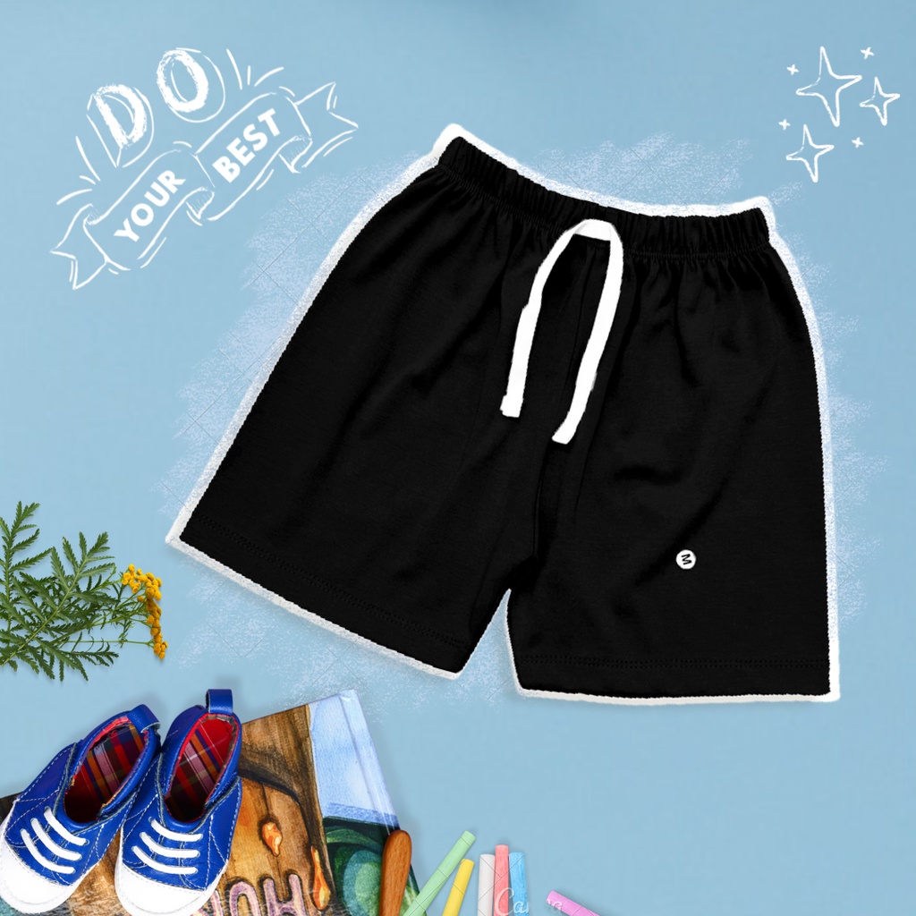 Celana Pendek Anak 0-3 tahun Tali / Cotton Short Pants / Celana Kolor Anak Laki-laki dan Perempuan