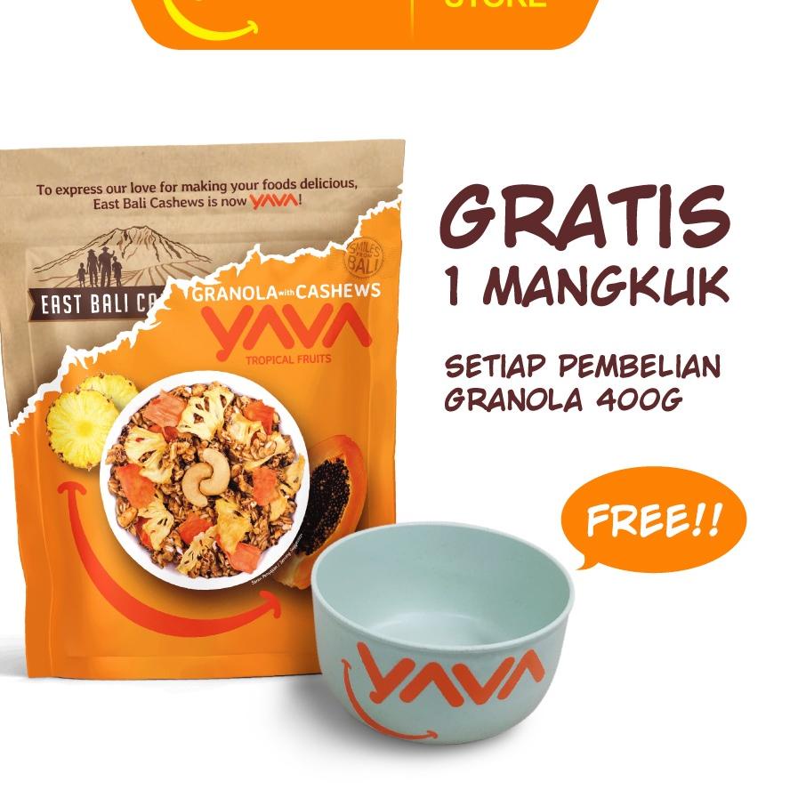 

◌ YAVA Granola Tropical Fruits 400g ✩