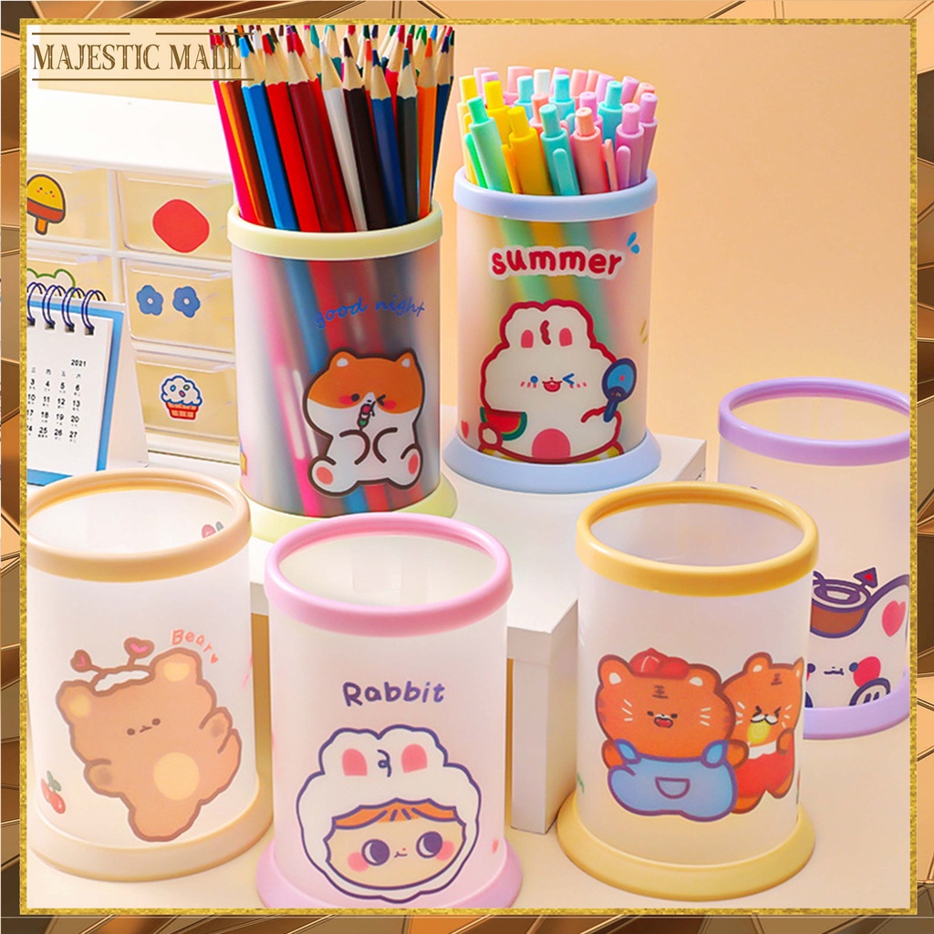 

® Tempat Pensil Lipat Lucu DIY Tempat Penyimpanan Pulpen Multifungsi Import COD