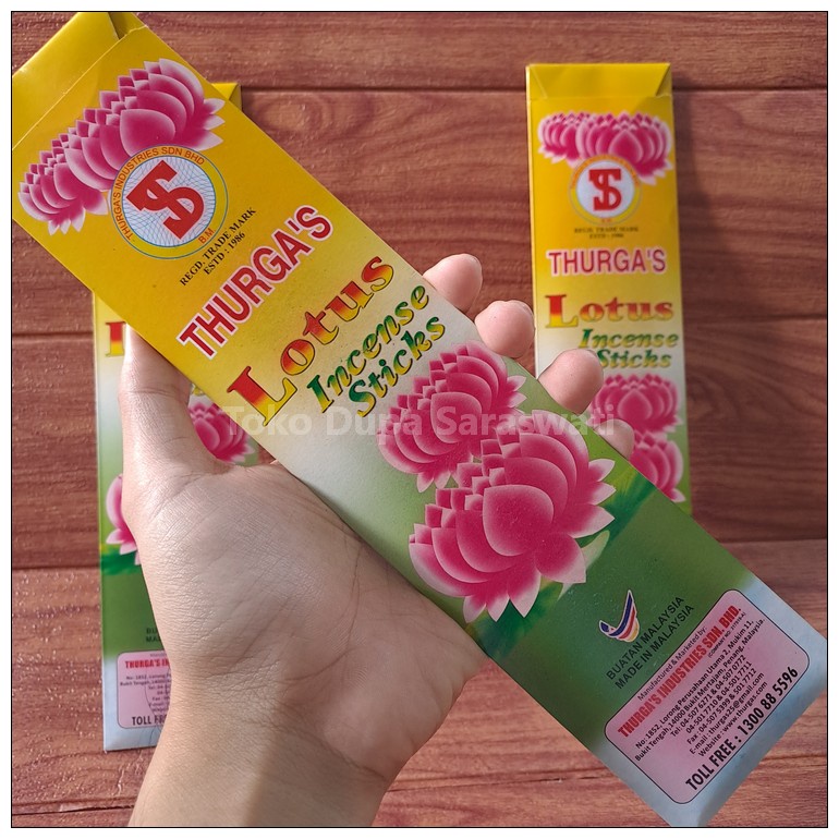 Hio Dupa Wangi Aromaterapi Thurgas Lotus Isi 10 Stik