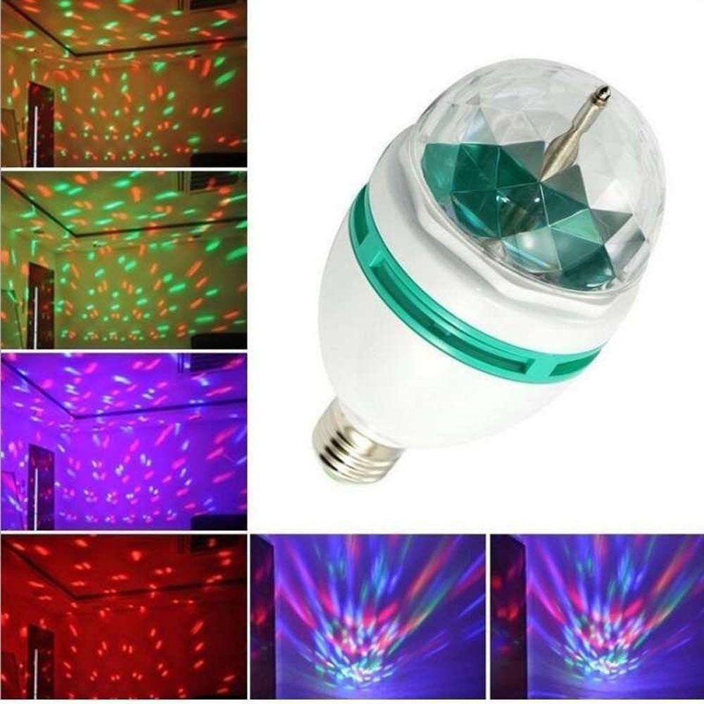 [Elegan] Lampu Led Disco KTV Bar Lampu Panggung Bohlam Perlengkapan Pesta Ball Proyektor