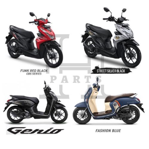 POLLY PULI POLI PULLY COWO COWOK BAWAH FACE SET DRIVEN BEAT STREET K1A GENIO SCOOPY K2F 23205-K0J-N00 ASLI ORIGINAL AHM HGP HONDA