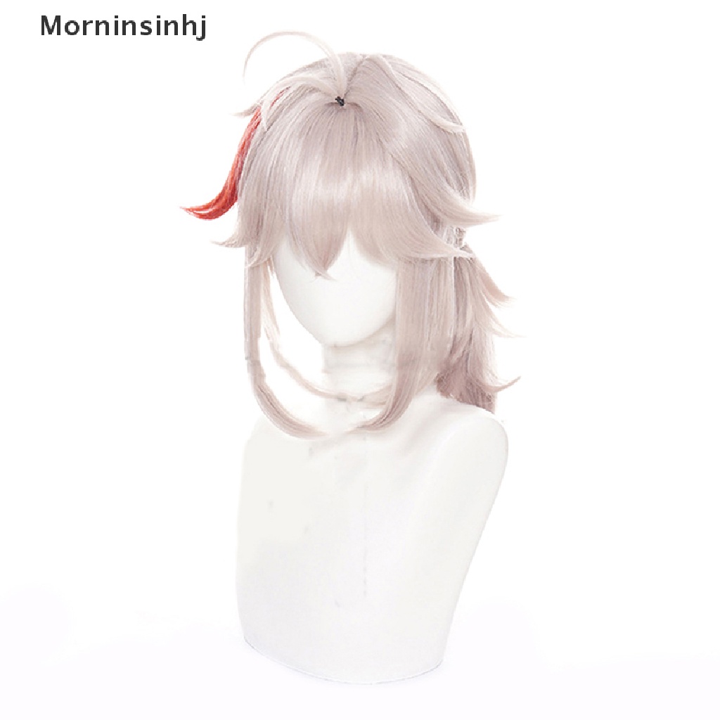 Mornin Game Styled Beige Genshin Impact Cosplay Kazuha Wig Cosplay Gradasi Rambut id