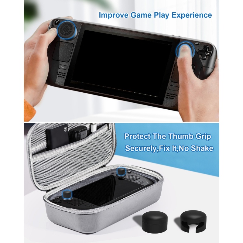 Btsg Game Console Rocker Cap Peninggi Badan Rocker Cap Game Console Case Untuk Steam Deck