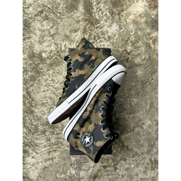 CONVERSE CT AS HI DESERT camo utility black