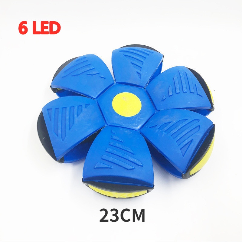 Led Flying UFO Flat Throw Disc Ball Dengan Lampu LED Mainan Anak Outdoor Taman Basket GameThrow UFO Disc balls