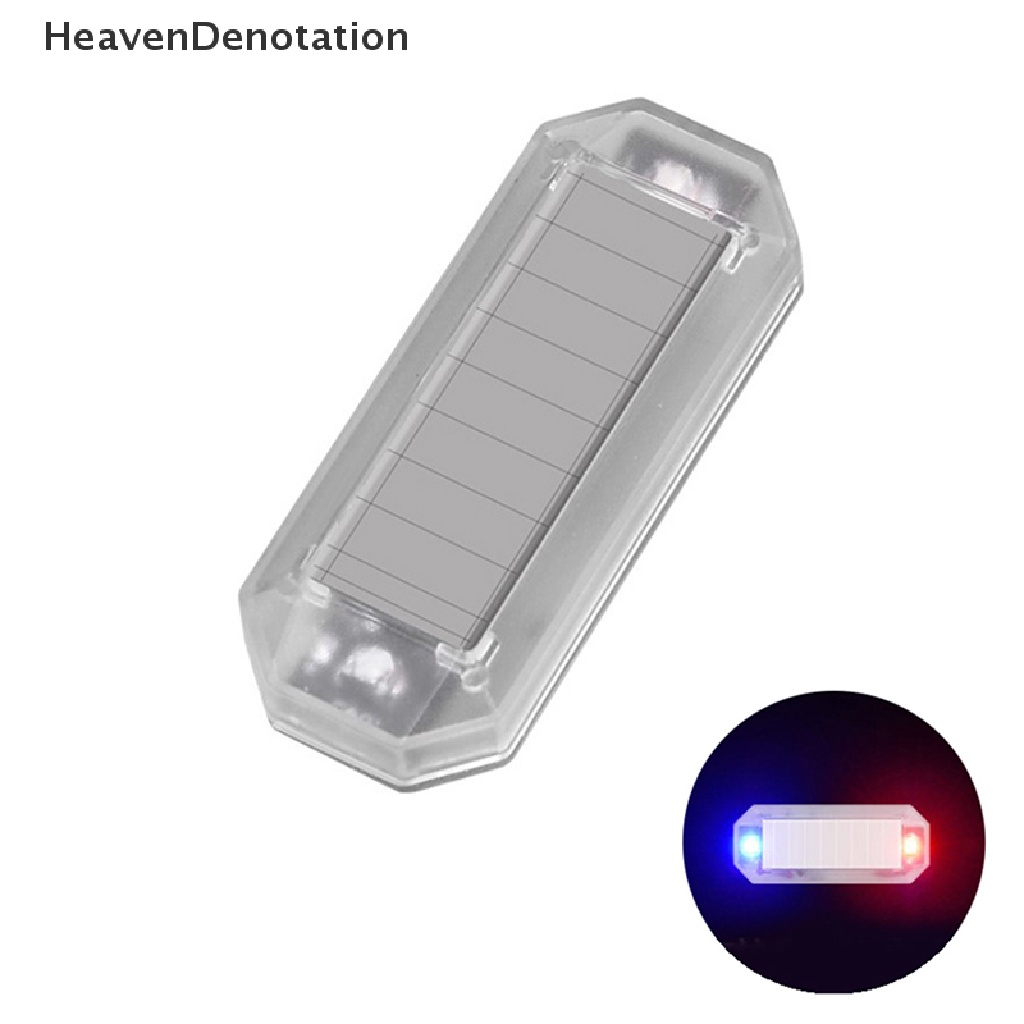 [HeavenDenotation] Mobil Solar LED Mini Warning Light Night Ride Untuk Motor Kendaraan Elektrik HDV