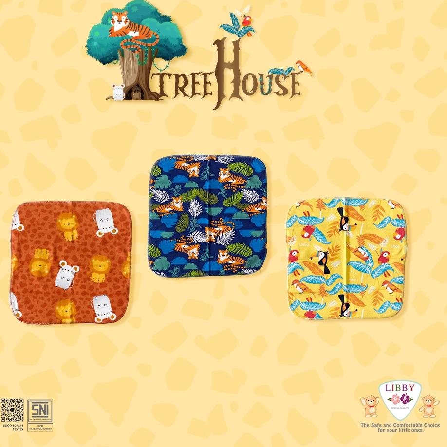 Dijamin Ada BANYAK MOTIF 3 pcs Sapu Tangan Libby / MIYO Cotton Bahan Lembuti/Baby Baby Print SNI ALL