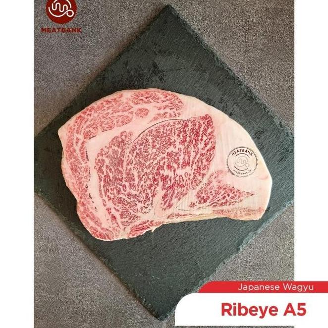 

TERJAMIN MEATBANK JAPAN WAGYU RIBEYE A5 KOBE BEEF RIB EYE MIYAZAKI BBQ H65464UJ