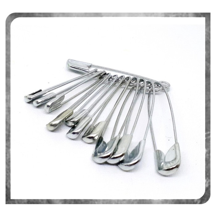 Harga Per Set isi 12pcs Peniti Hijab / Peniti Jilbab / Peniti Set isi 12 / Peniti Baju