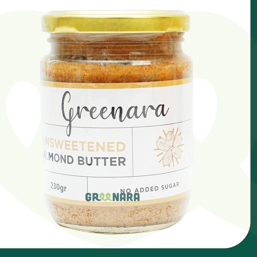

☜ Greenara Homemade - Unsweetened Almond Butter / Selai Almond ♥