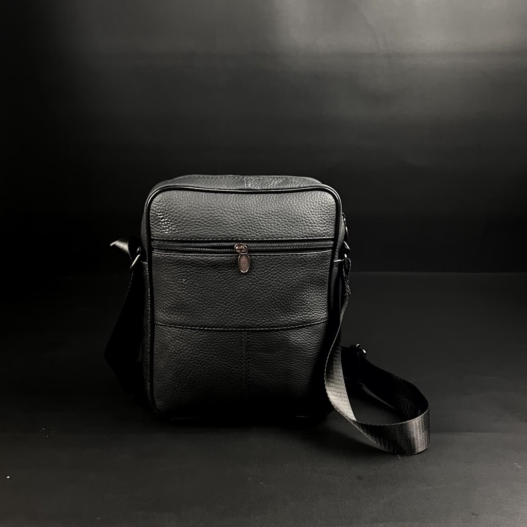 Tas Selempang KULIT ASLI Slingbag Tas Pria Outdoor Sporty