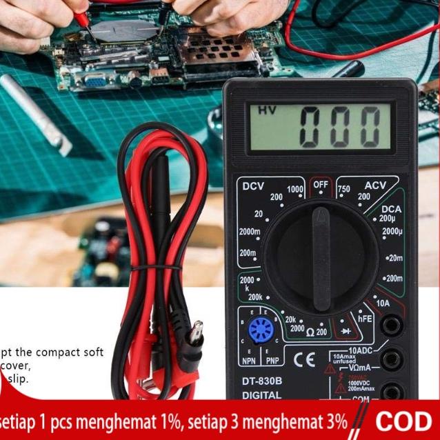 ℮ Multitester Avometer avo digital buzzer DT830B DT830G ➩