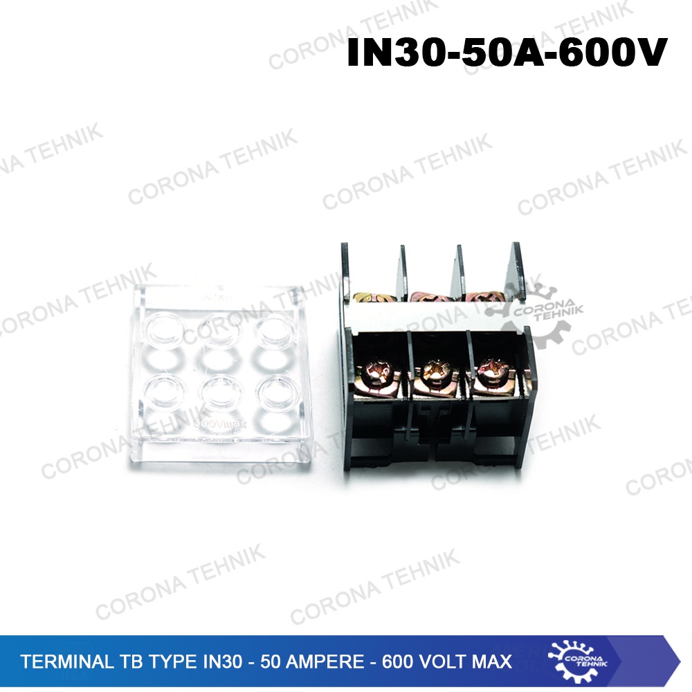 Type IN30 - 50 Ampere - 600 Volt Max Terminal TB