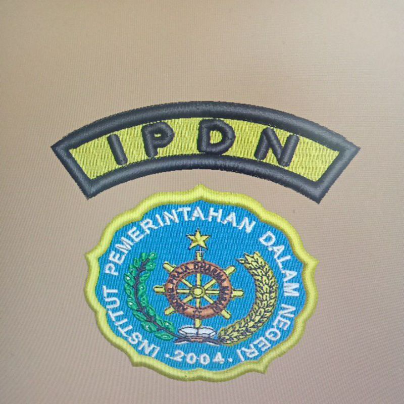 BET LOGO STPDN / IPDN BORDIR TIMBUL TERLARIS