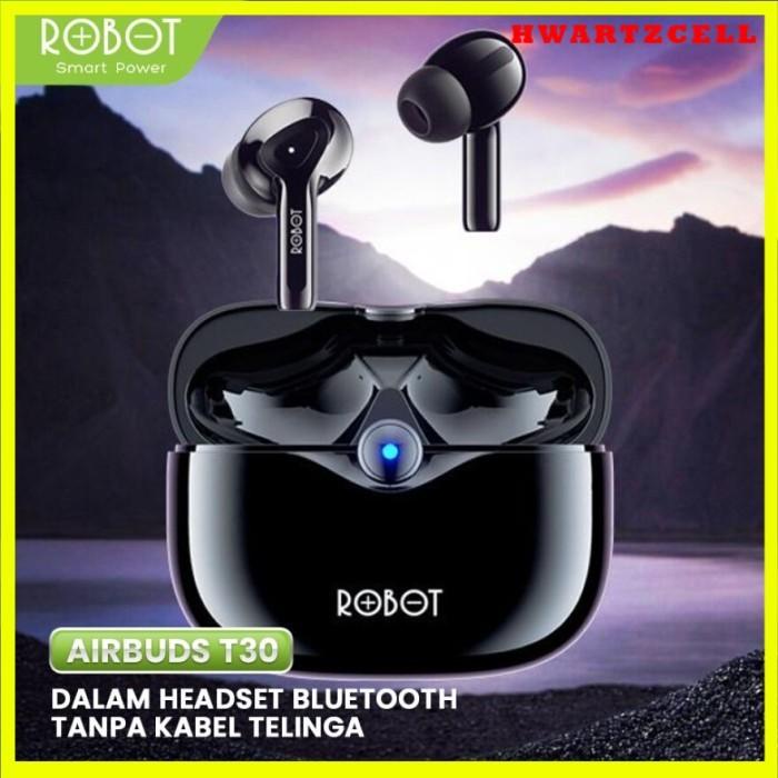 Neww Robot Airbuds T30 Wireless Bluetooth Earphone Tws Earbuds
