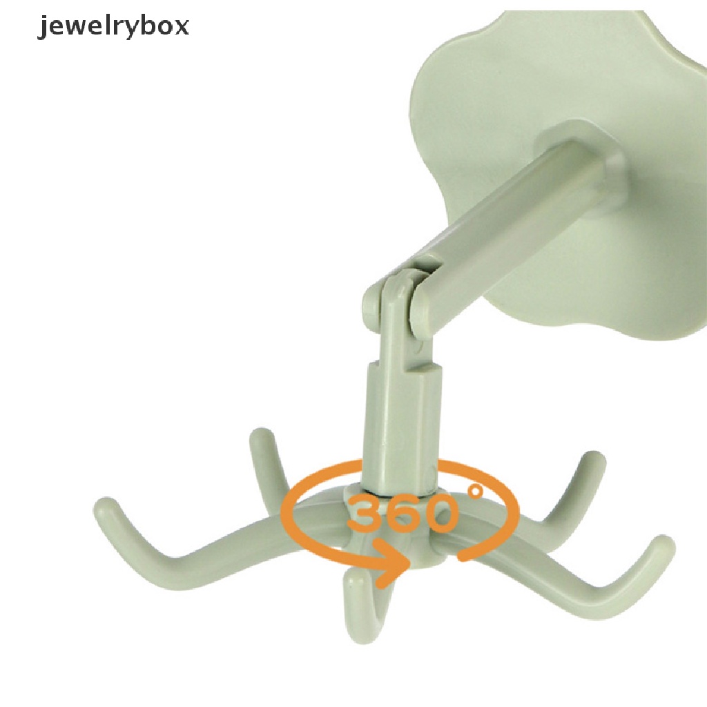 [jewelrybox] Kait Dapur Kait Serbaguna 360derajat Rotatable Organizer Storage Hanger Butik