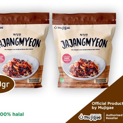 

℗ PAKET ISI 2 - Mujigae Jajangmyeon Mie Saus Kedelai Hitam khas Korea (330gr) /Jjajangmyeon ☄