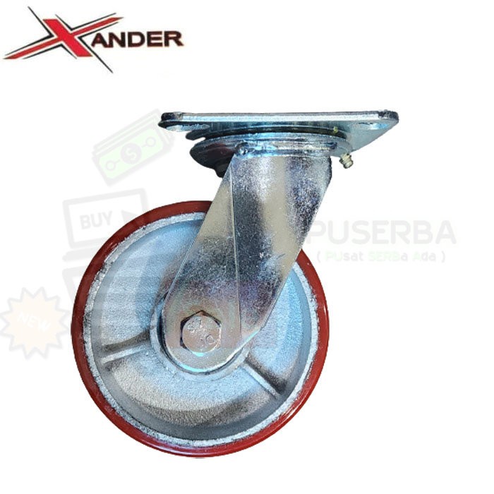 Xander Roda PU Ball Bearing HD Heavy Duty 5 Inch Hidup