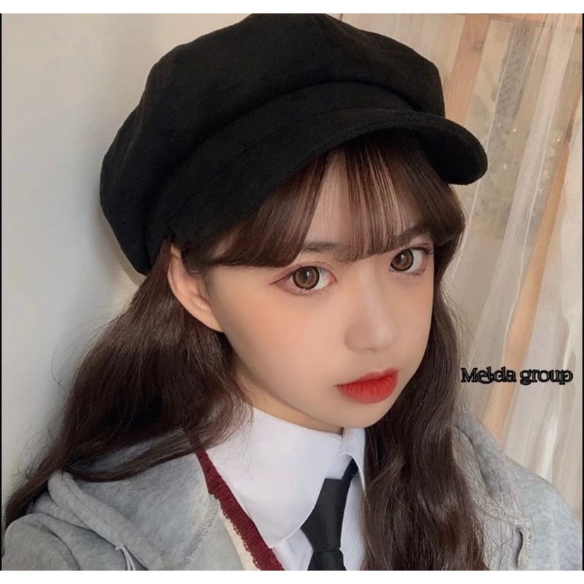 Trendy Topi Cap Apolo Polos Newsboy Dewasa Unisex Import Premium Topi Apolo Topi Kekinian Terbaru Simpel