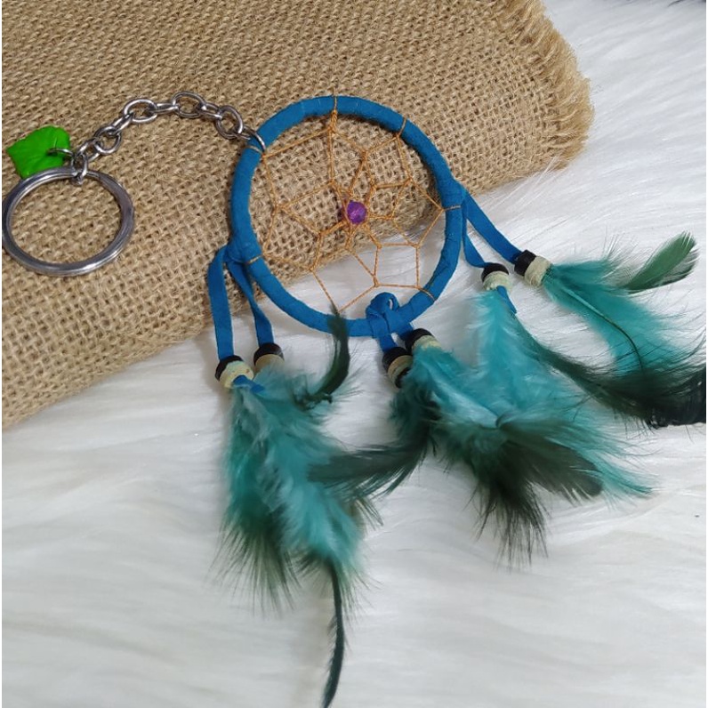 Gantungan Kunci Dream Catcher Penangkal Mimpi Buruk