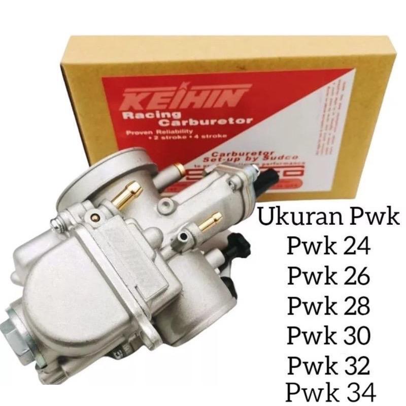 (BISA COD) Karburator Keihin Sudco Lokal Pwk 24 | Pwk 26 | Pwk 28 | Pwk 30 | Pwk 32 | Pwk 34 mm , Karbu Racing Sudco