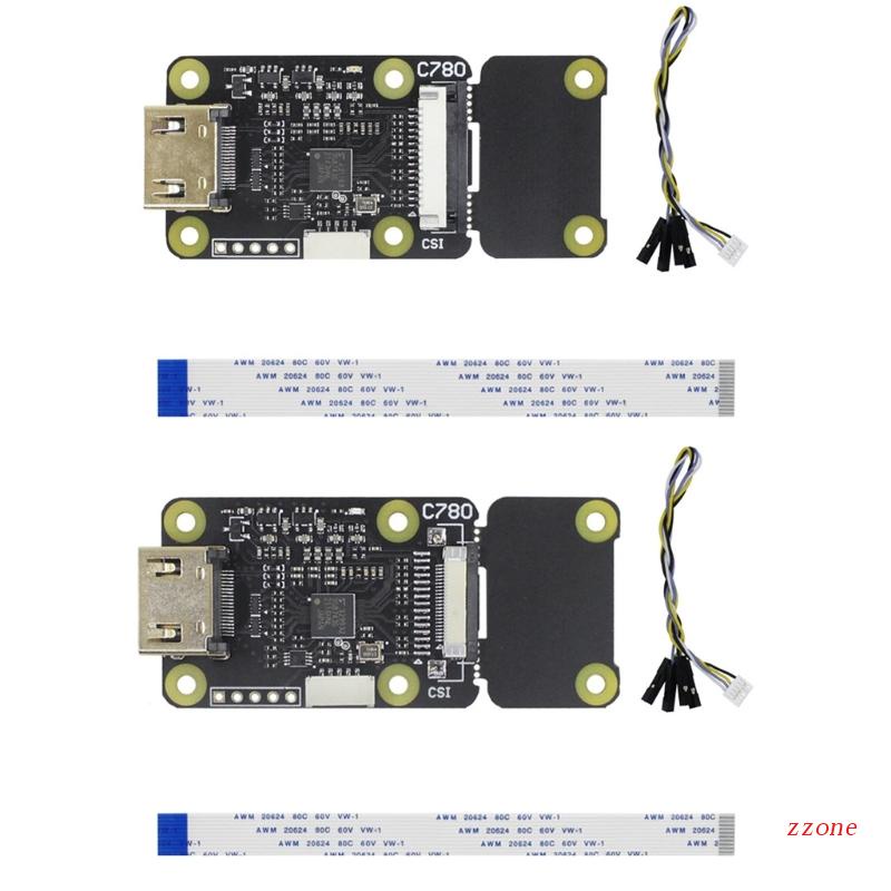 Adaptor zzz Ke CSI-2 1080p60fps Dukungan Untuk Raspberry Pi 4B/3B+/ 3B/Pi Zero/W/2W