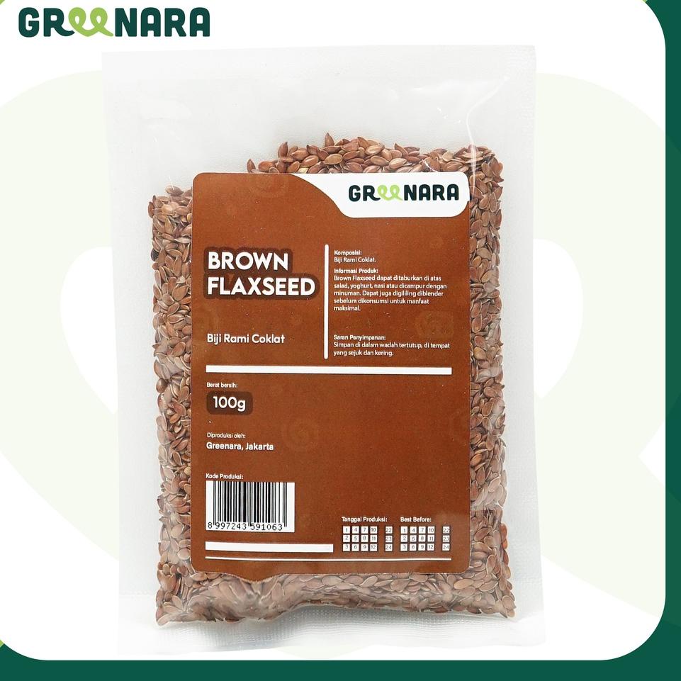 

✓ Natural Brown Flaxseed 100gr