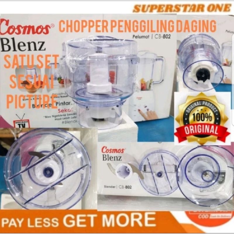 gelas coper daging cosmos cb802,cb 802 100% asli original