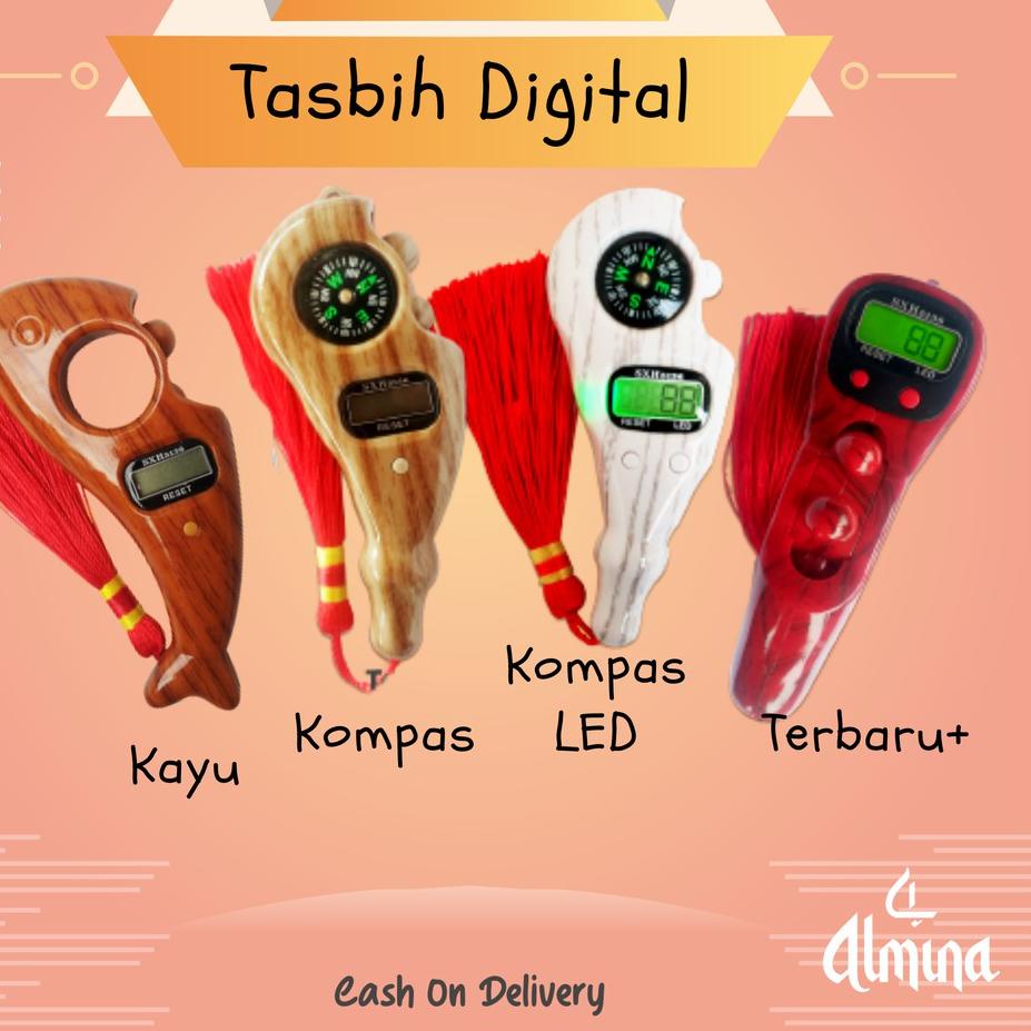 ✽ ZIKIR DIGITAL TASBIH DZIKIR DIGITAL ALAT HITUNG ZIKIR DZIKIR ALMINA ▼