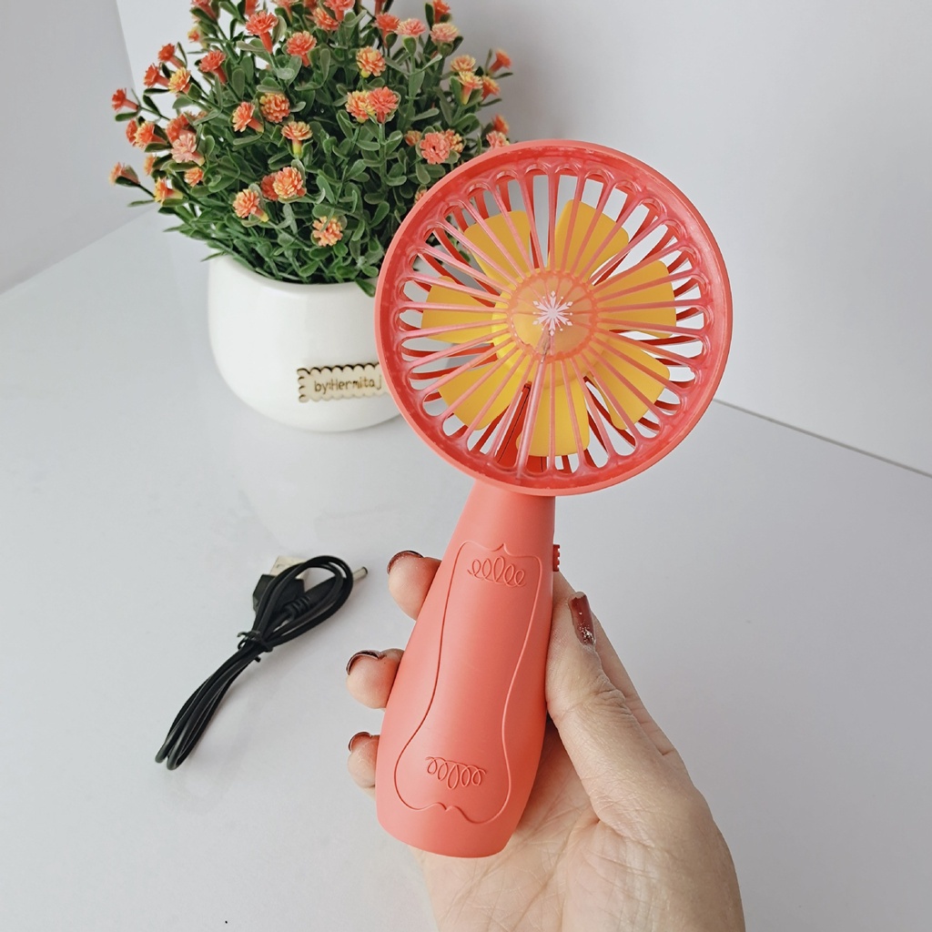 HANDY MINI FAN CHARGER USB/KIPAS ANGIN MINI WARNA/KIPAS ANGIN PORTABLE/KIPAS TANGAN/HANDY MINI FAN /MINI FAN KIPAS ANGIN MINI GENGGAM CUTE Mini Genggam Kipas Angin Genggam Meja Asrama Atas USB Isi Ulang Portable Kipas Angin Kecil Kipas Listrik Lucu