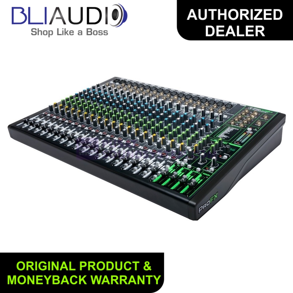 Mackie ProFx22V3 Professional Effects Mixer With USB 22Ch