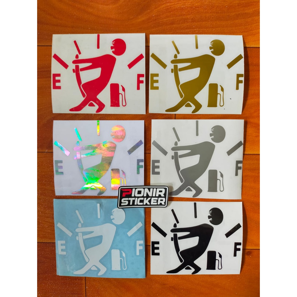 Sticker Cutting  tutup tangki bensin mobil