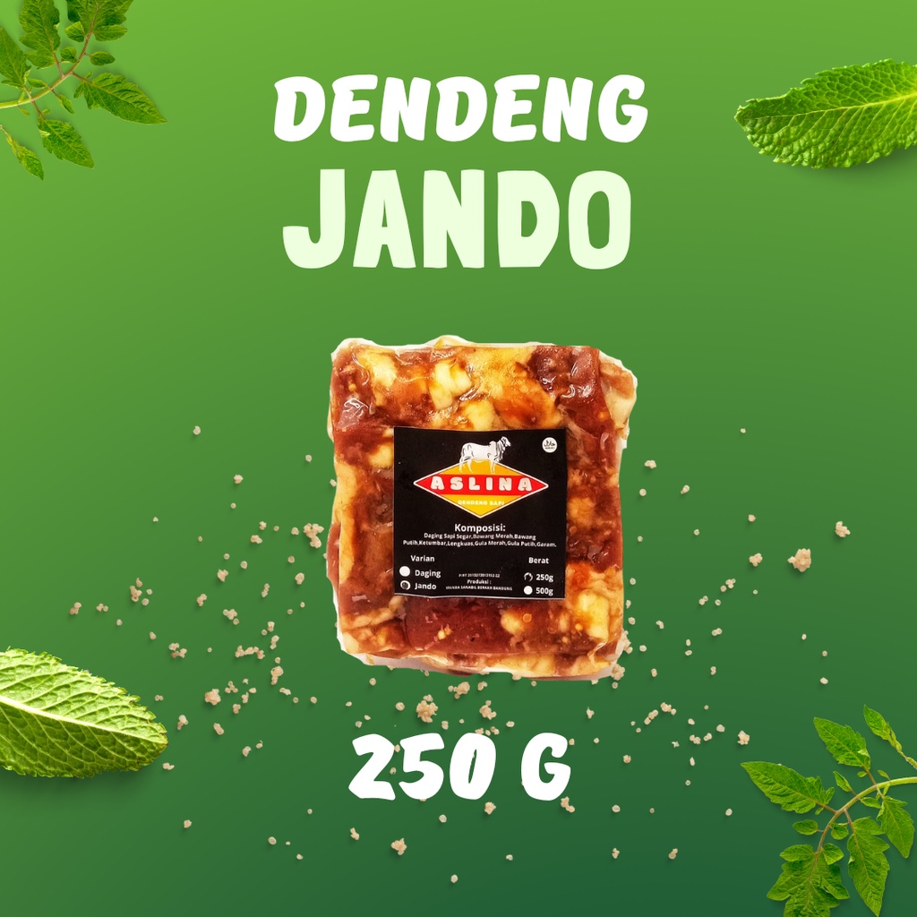 

Dendeng Jando Sapi Aslina 250g